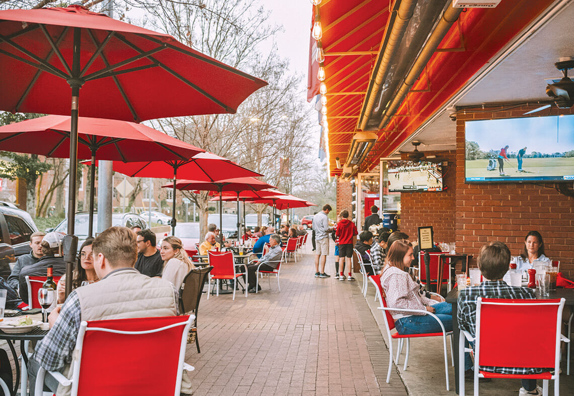Player Retreat Outdoor Patio (Photo Credit: Charles Harris)