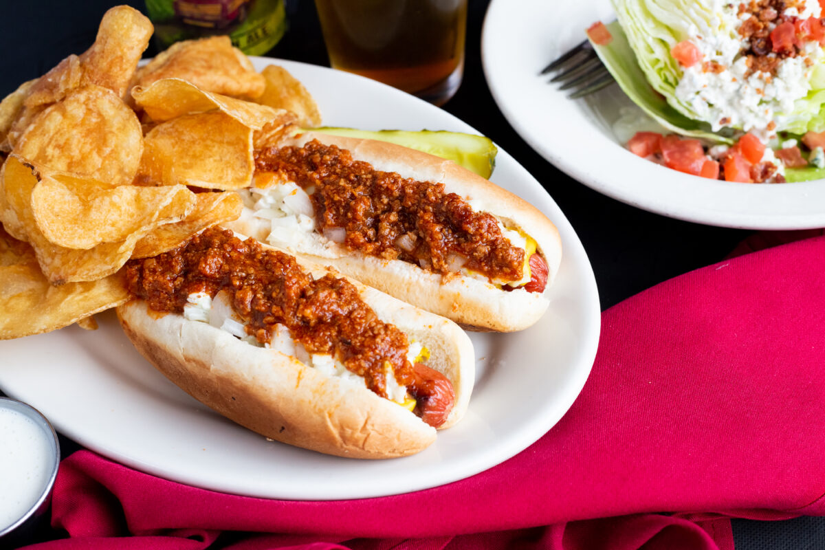 Hot Dogs at Players Retreat in Raleigh, NC