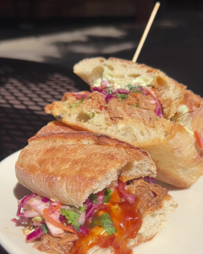 Chipotle Honey Shredded Pork Sandwich