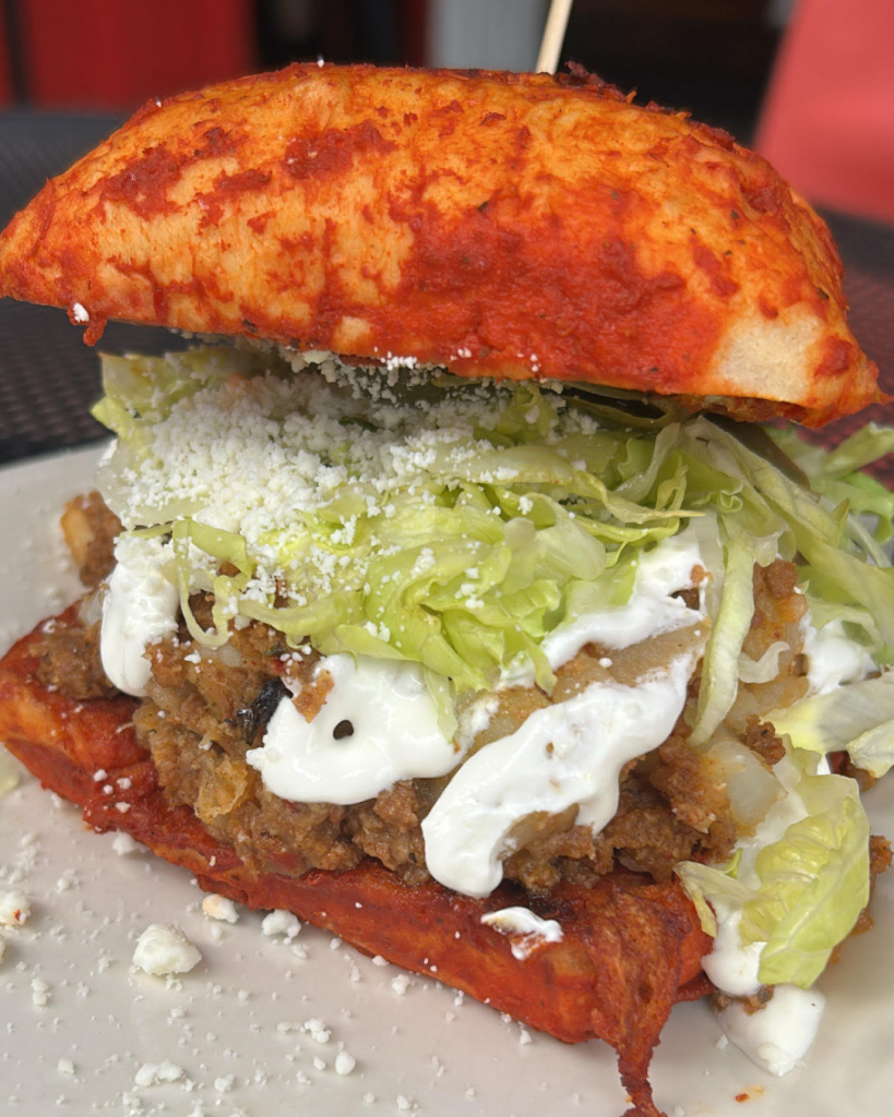 Mexican Pambazo Sandwich