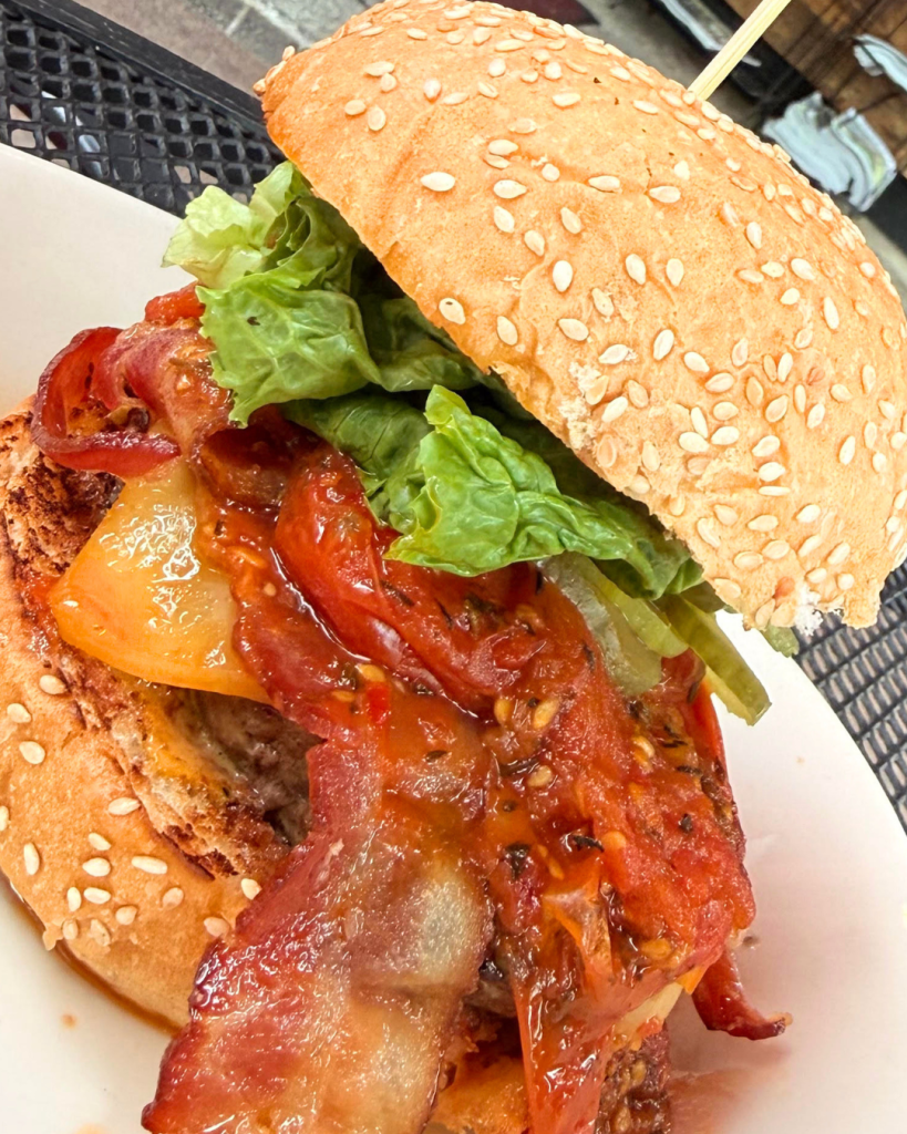 Tomato Marmalade Burger 
