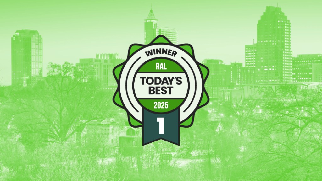Winner RaleighToday Best of 2025