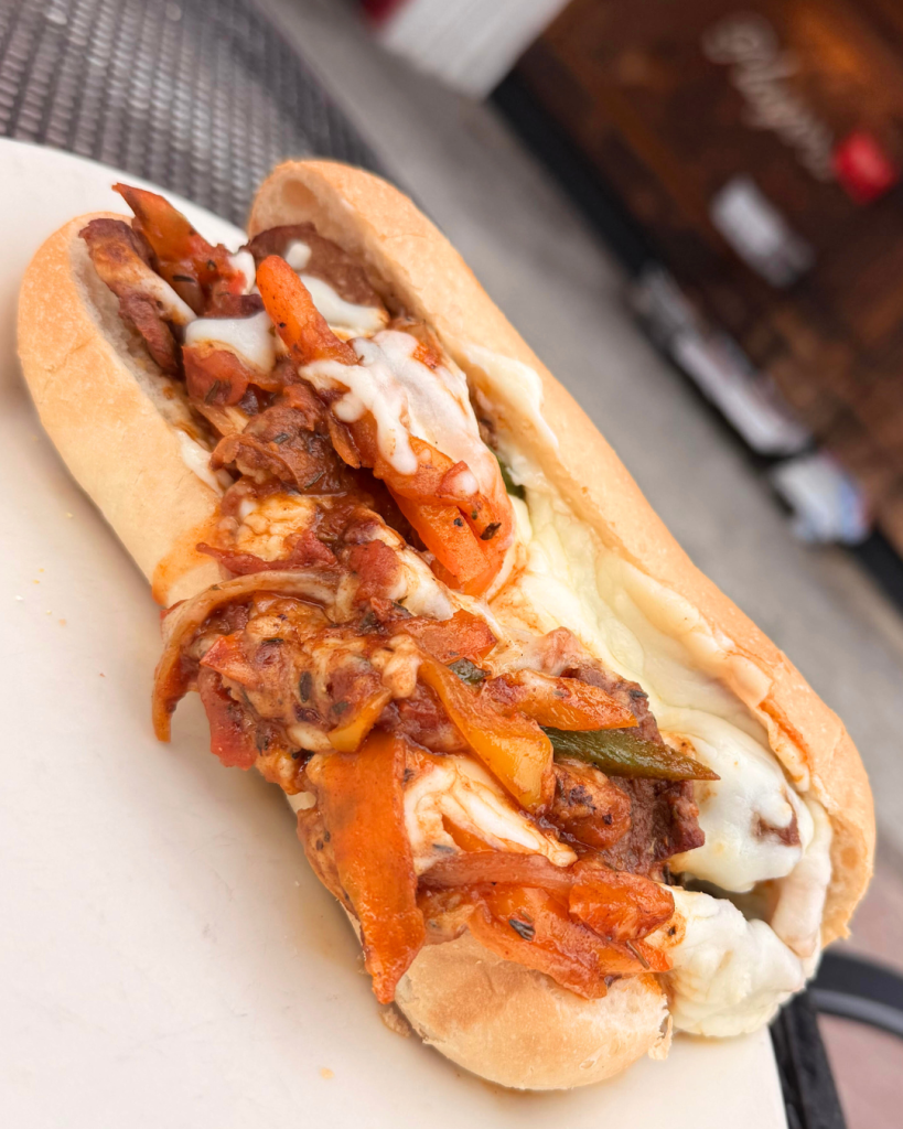 Lamb Philly Cheesesteak