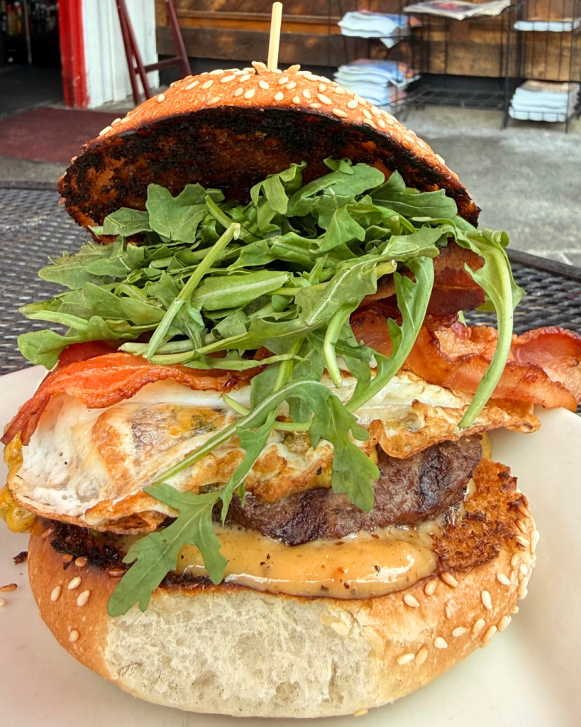 Poblano and Pimento Burger