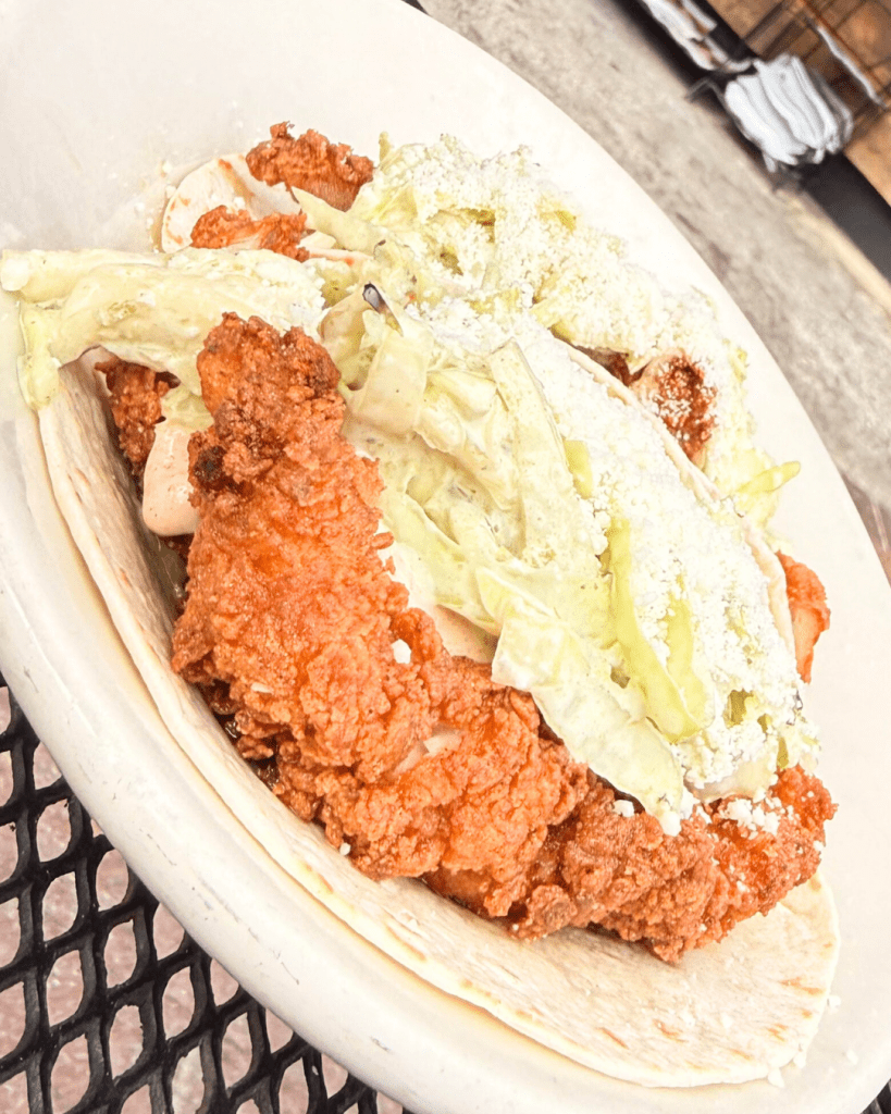 Blackened Fried Catfish Tacos