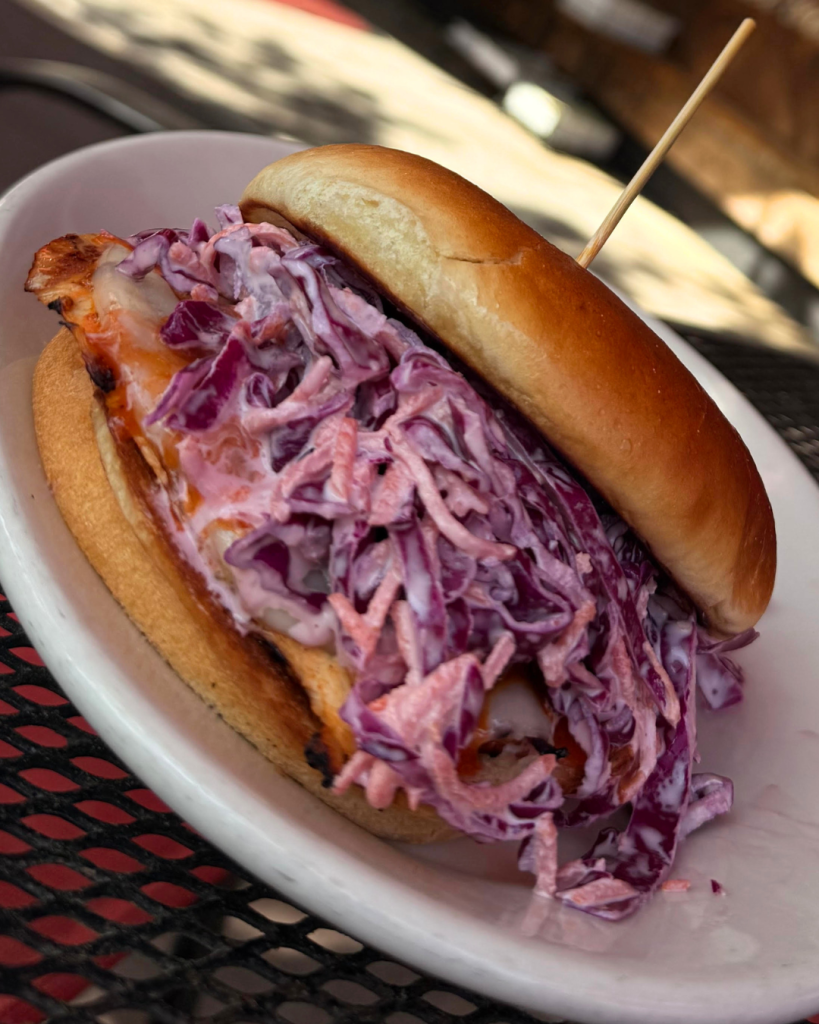 Grilled Buffalo Chicken Sandwich at PR